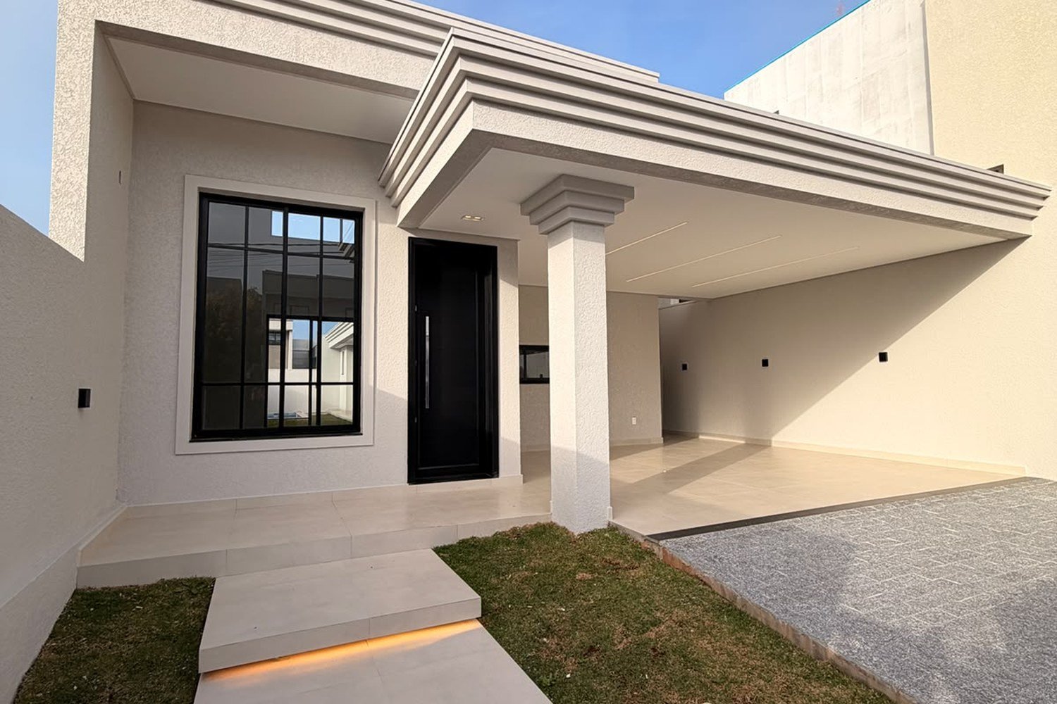 Casa Térrea Alto Padrão — Parque do Som, Pato Branco — fachada